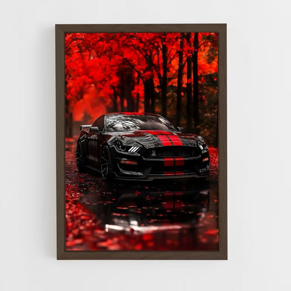 Poster Mustang Sauvage – affiche Shelby (vue 5)